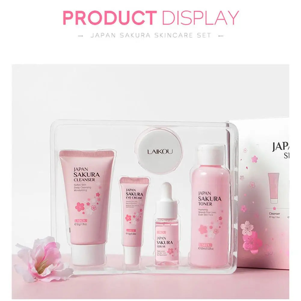 5/3pcs/Set Sakura Skin Care Sets