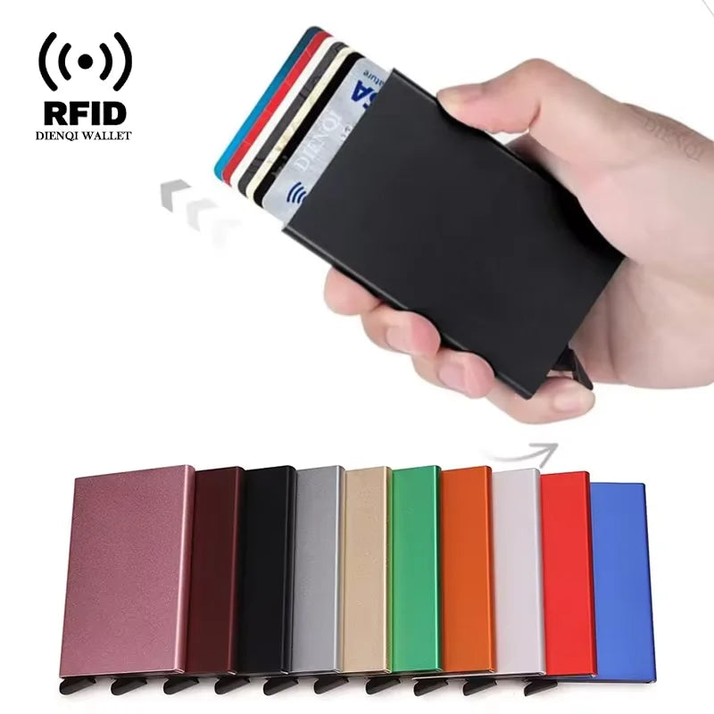 Rfid Smart Wallet Card Holder