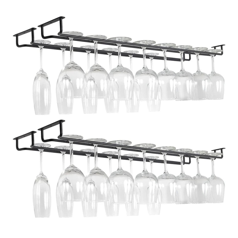 NICEFurniture Iron Wine Rack