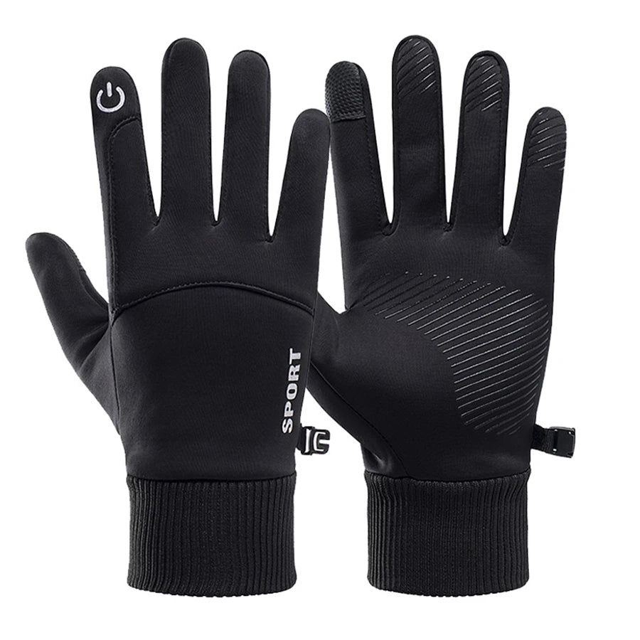 Black Sports Gloves