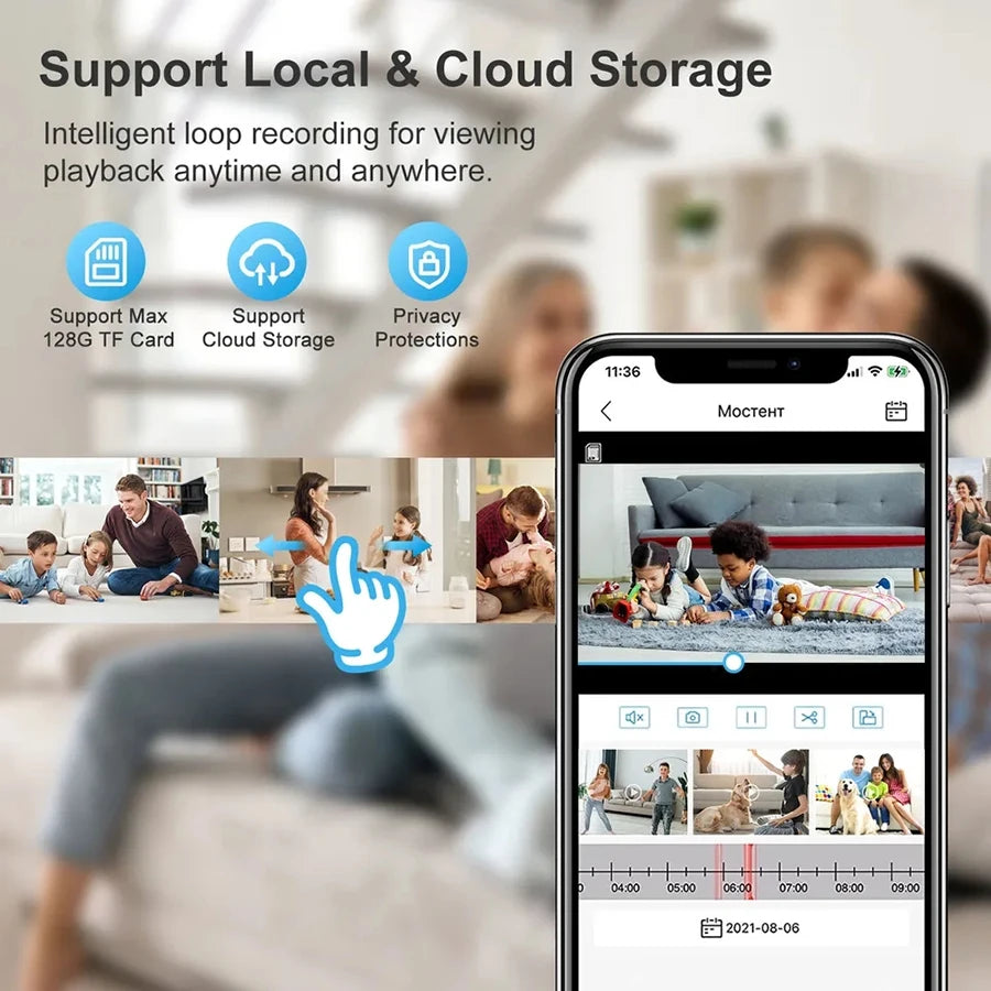 Bulb E27 Surveillance Camera