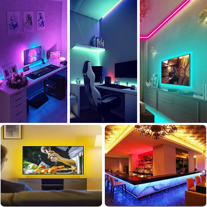 Led Strip Lights with 44 Key Remote Control