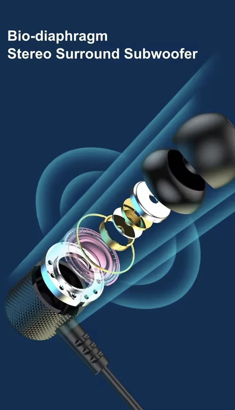 Wireless Bluetooth Earphones Neckband