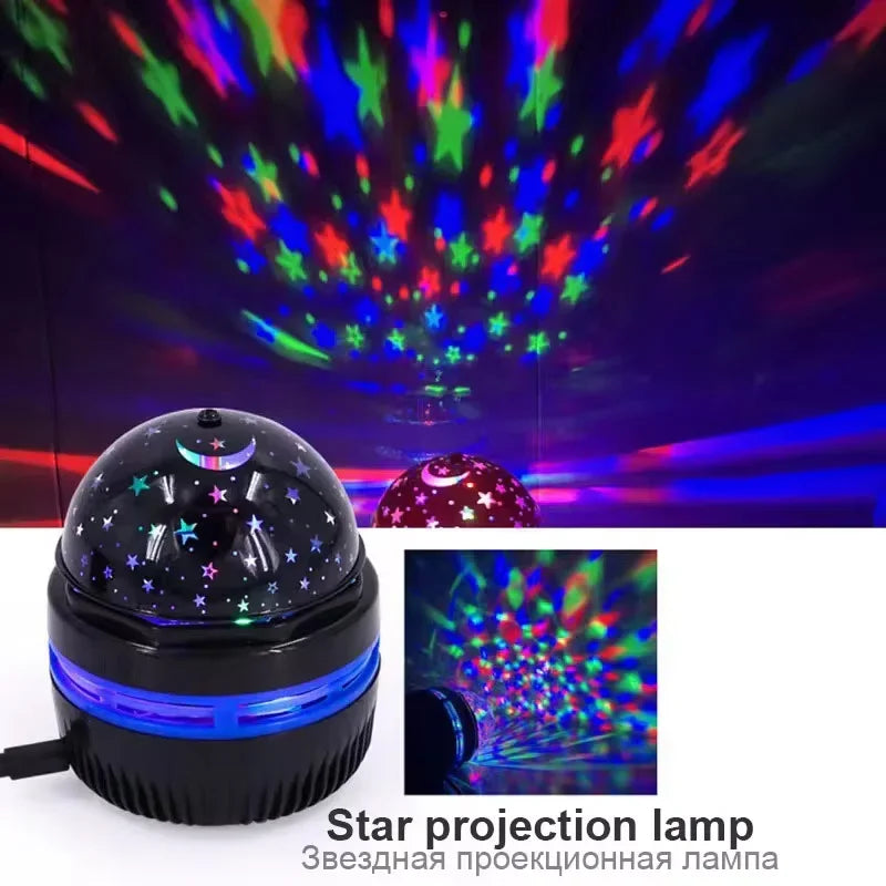 LED Starry Sky USB Projector Lamp
