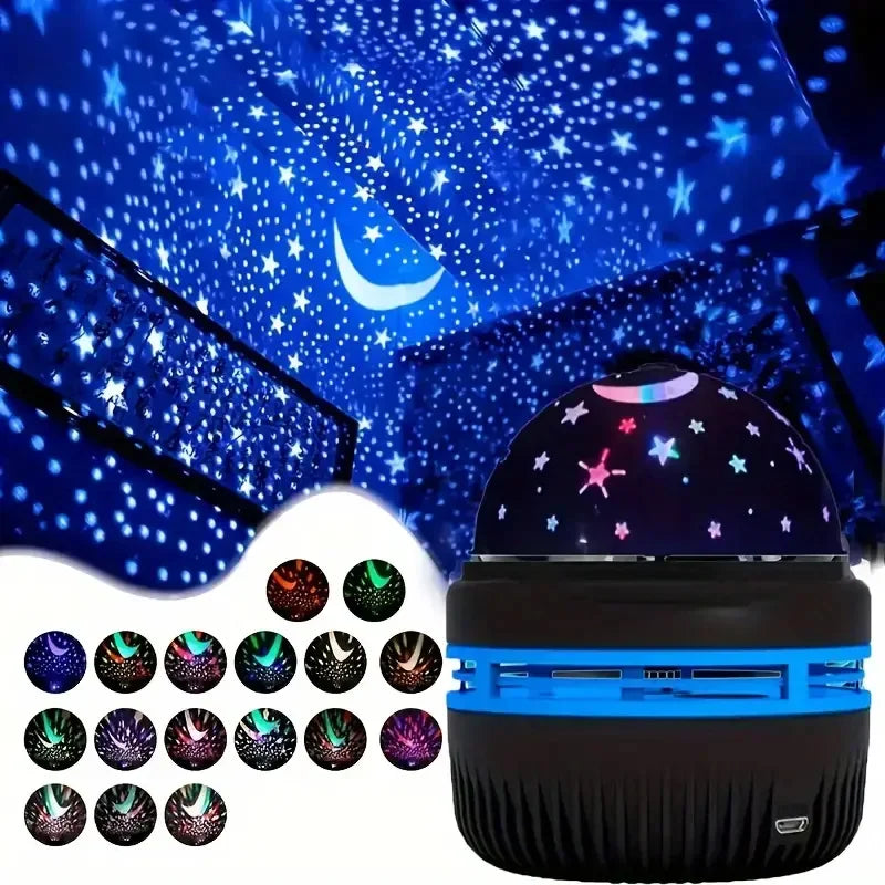 LED Starry Sky USB Projector Lamp