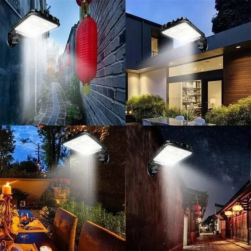 Garden Solar Lamps Outdoor Wall Light
