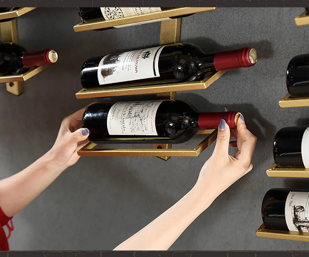 Wine Rack Wall Bottle Holder