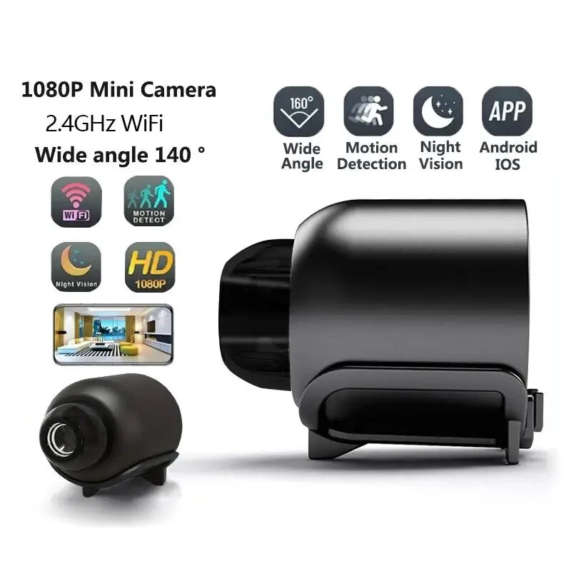 X5Mini Night Vision 1080P Wireless Surveillance Camera