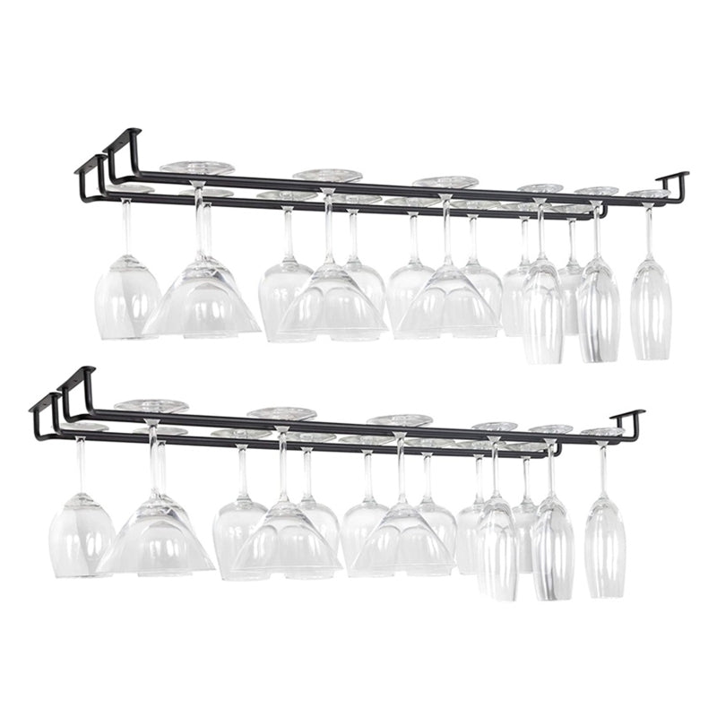 NICEFurniture Iron Wine Rack