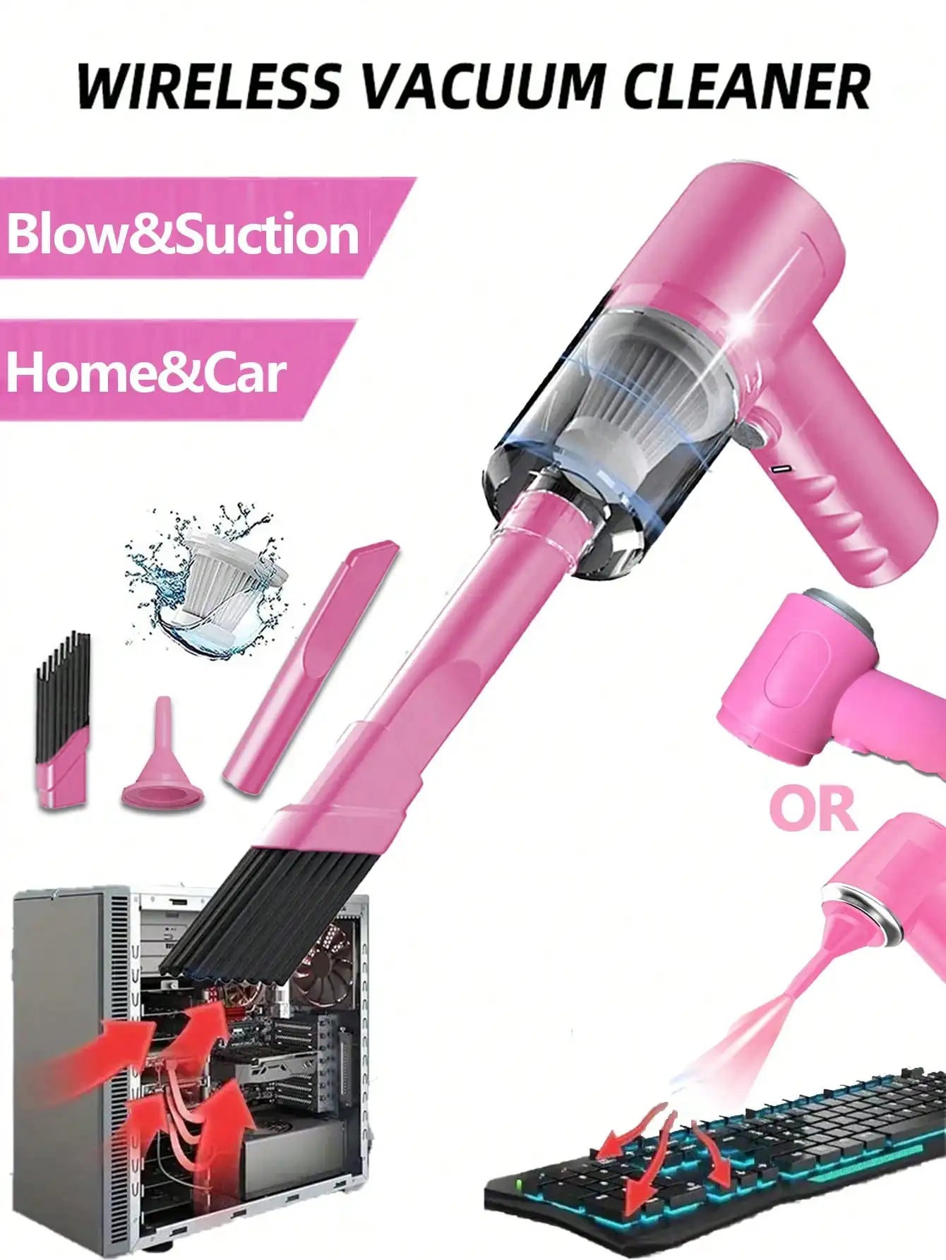 3 In 1 Integrated Suction And Blowing Vacuum