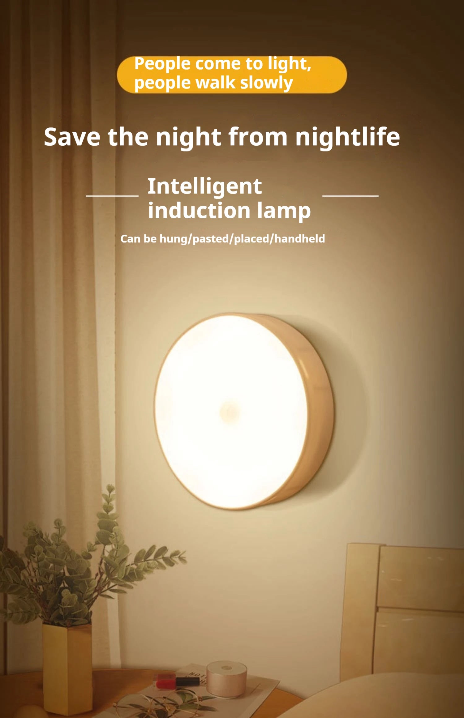 1pc Motion Sensor Night Light