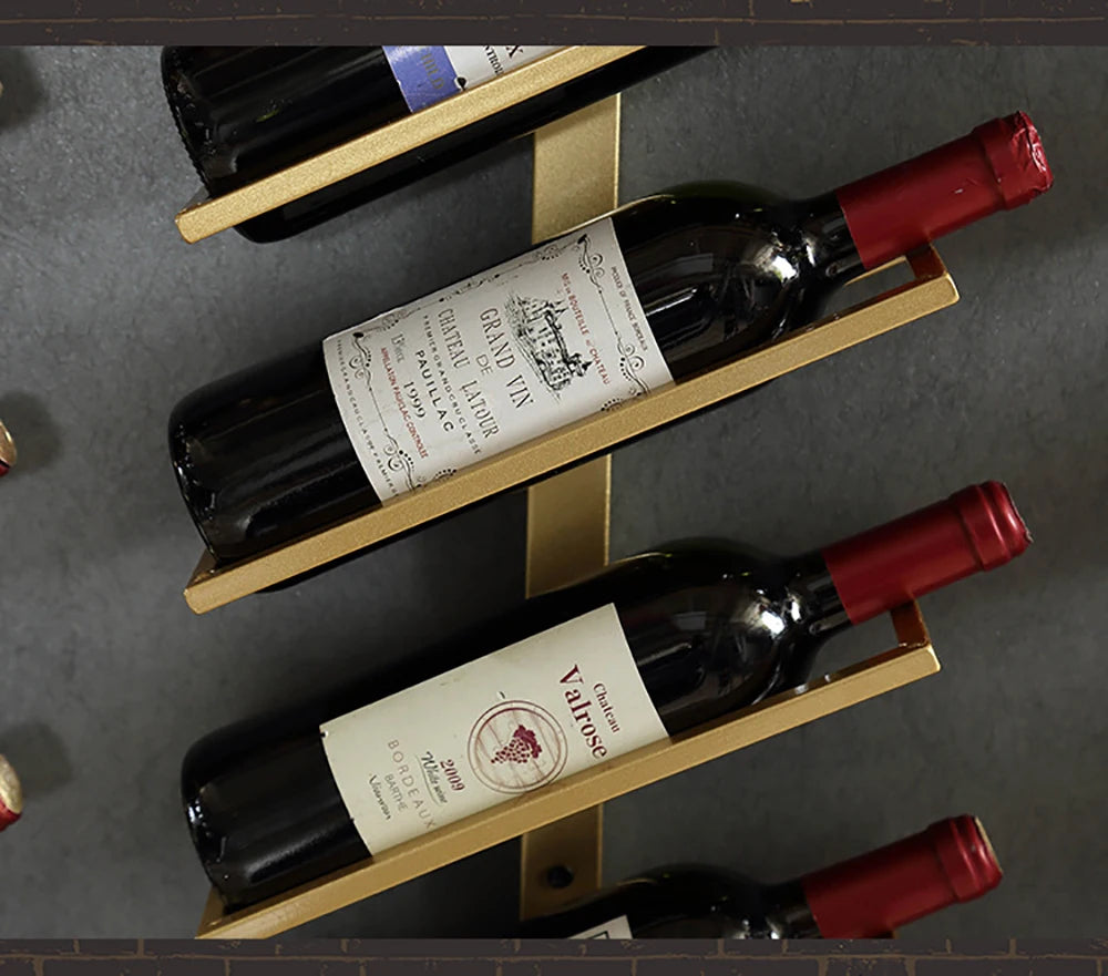 Wine Rack Wall Bottle Holder