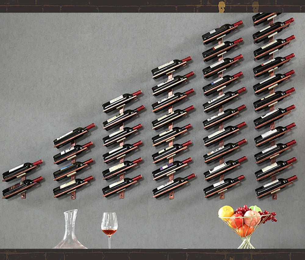 Wine Rack Wall Bottle Holder