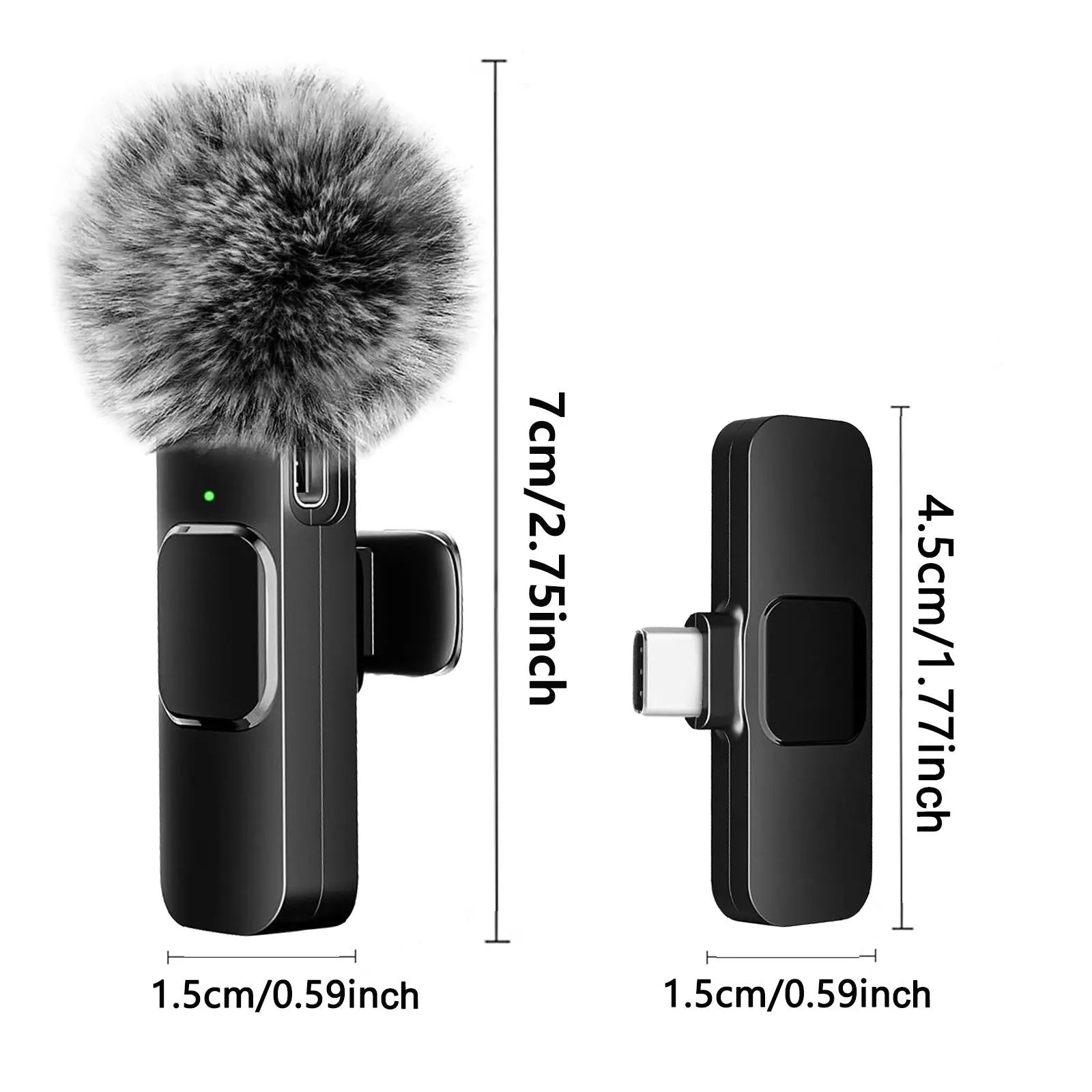 K60 NEW Wireless Lavalier Microphone