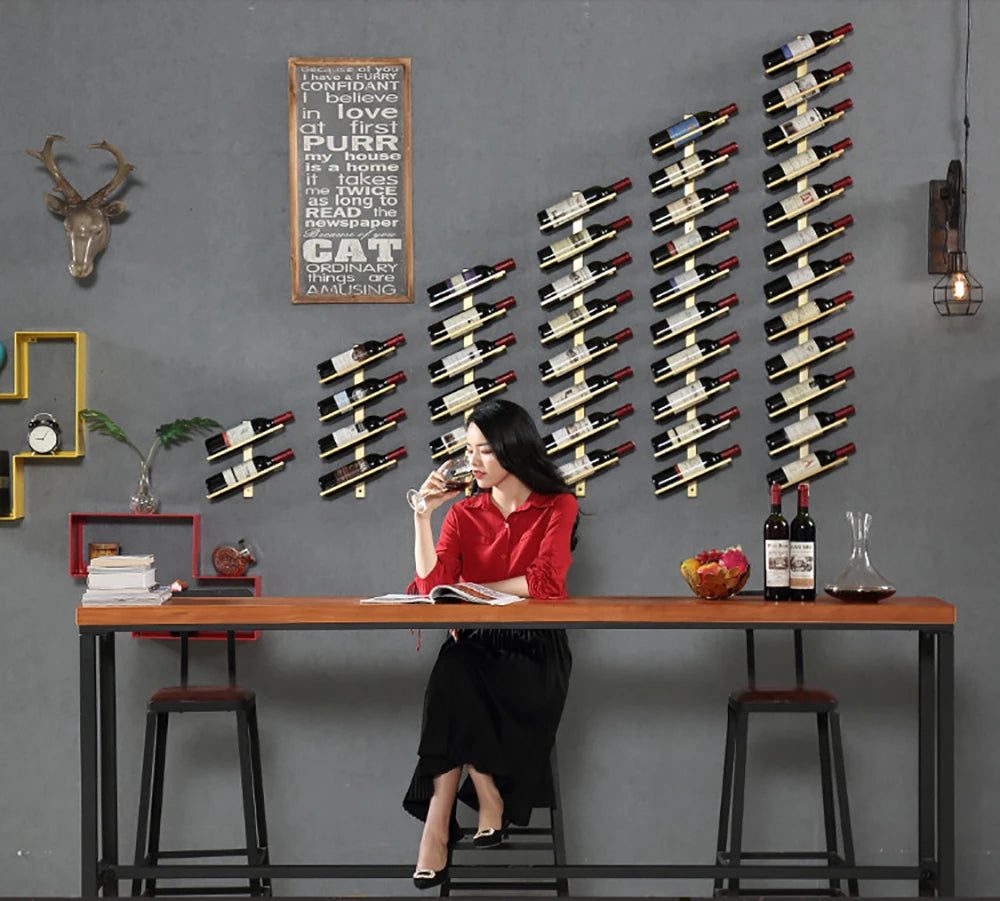 Wine Rack Wall Bottle Holder