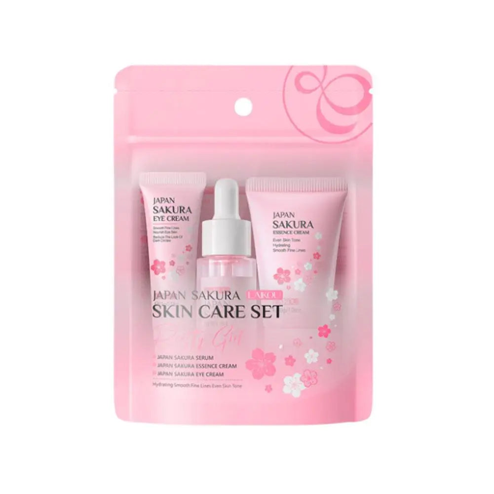 5/3pcs/Set Sakura Skin Care Sets
