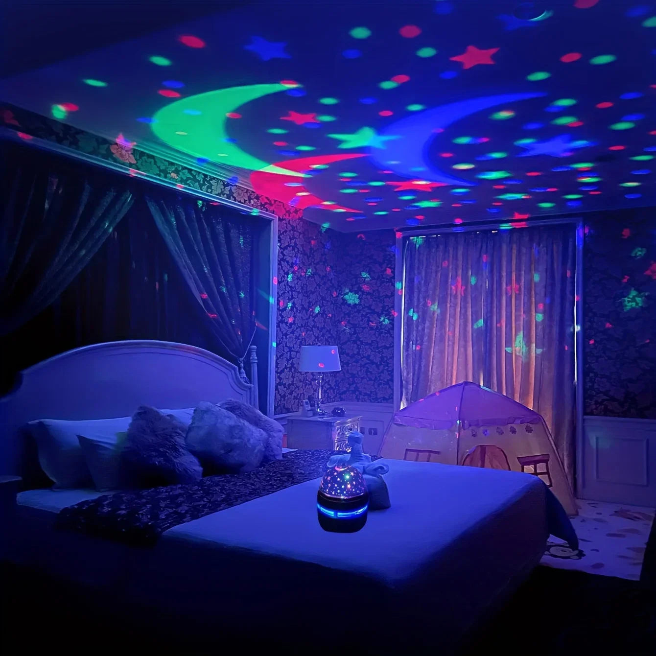 LED Starry Sky USB Projector Lamp