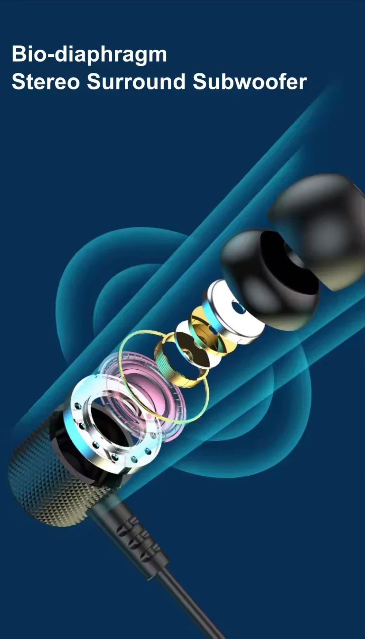 Wireless Bluetooth Earphones Neckband