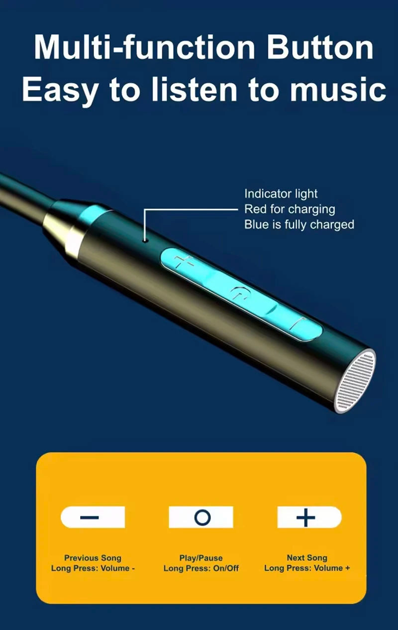 Wireless Bluetooth Earphones Neckband