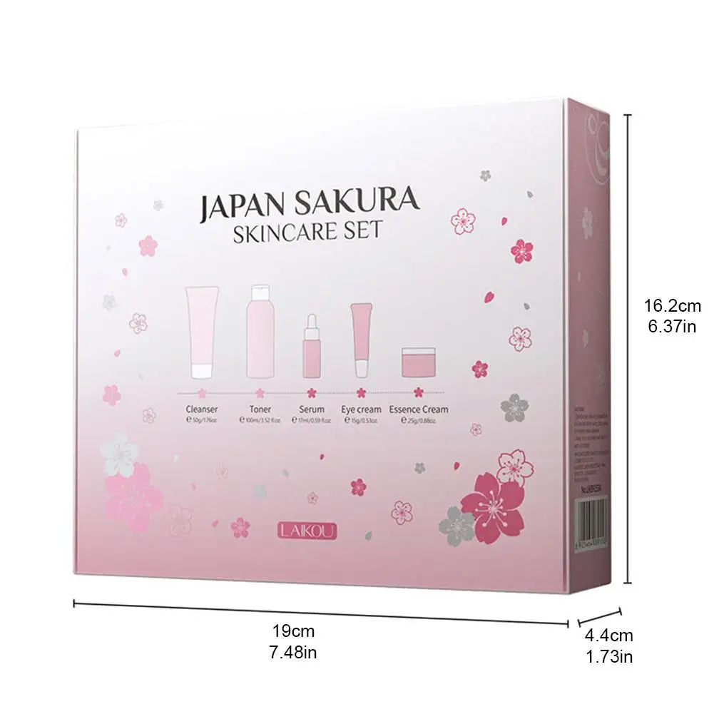 5/3pcs/Set Sakura Skin Care Sets