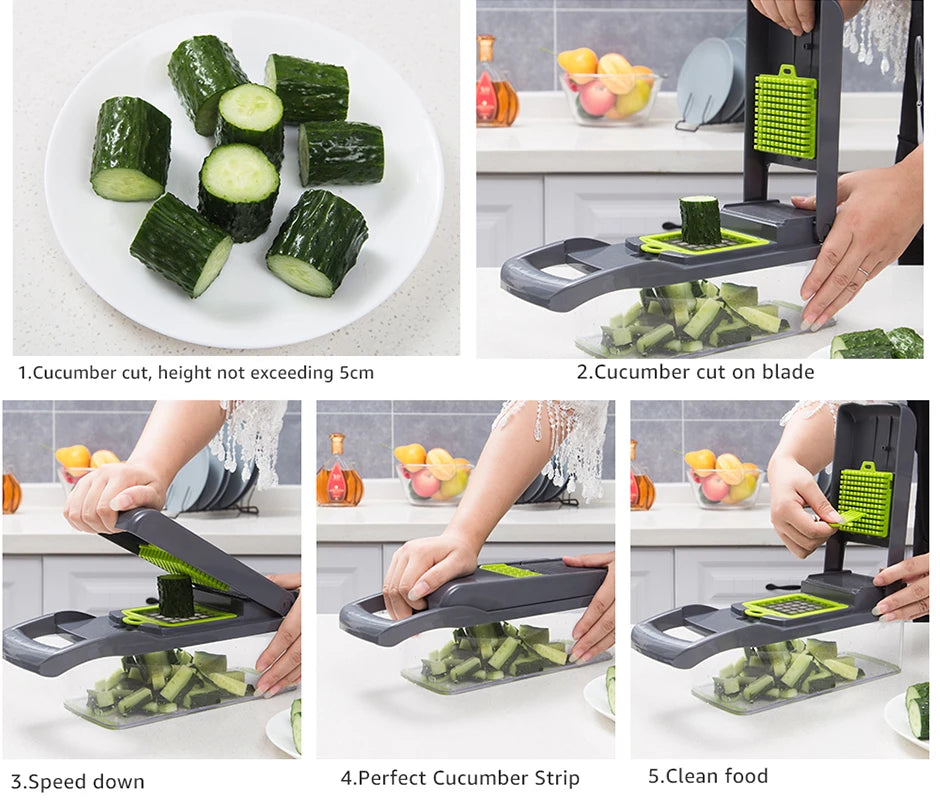 Vegetable Chopper Multifunctional Grater