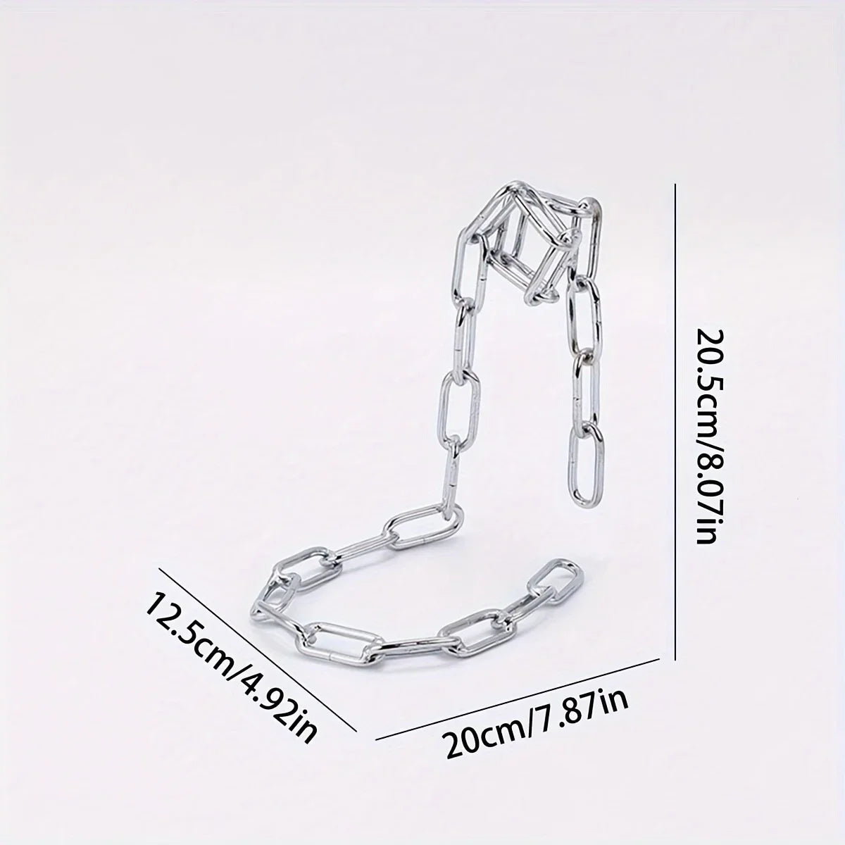 Iron Chain Wine Bottle Holder