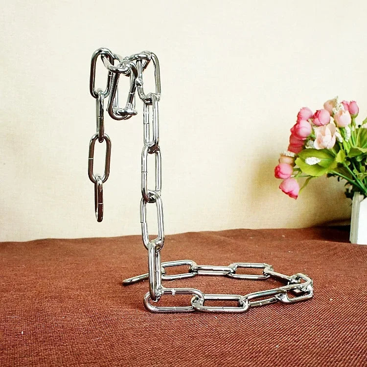 Iron Chain Wine Bottle Holder