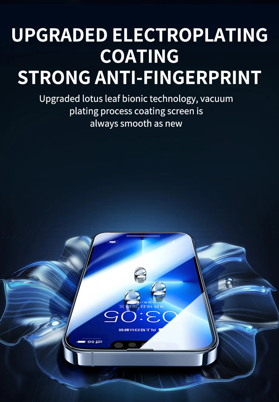 3Pcs Tempered Glass for iPhones