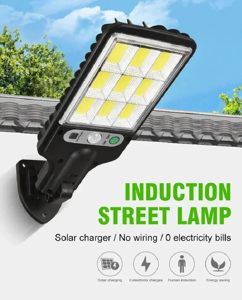 Garden Solar Lamps Outdoor Wall Light
