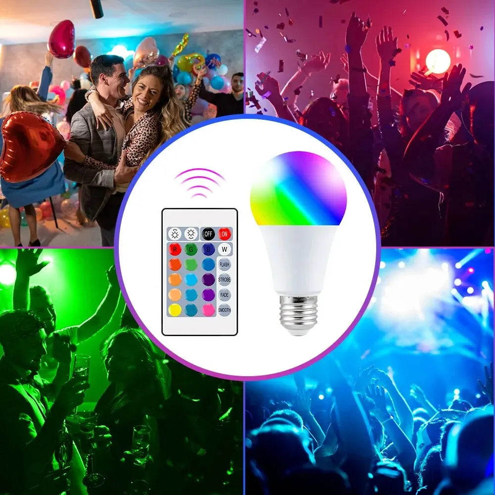 16 Colors RGB Bulb LED Multicolor Bulb
